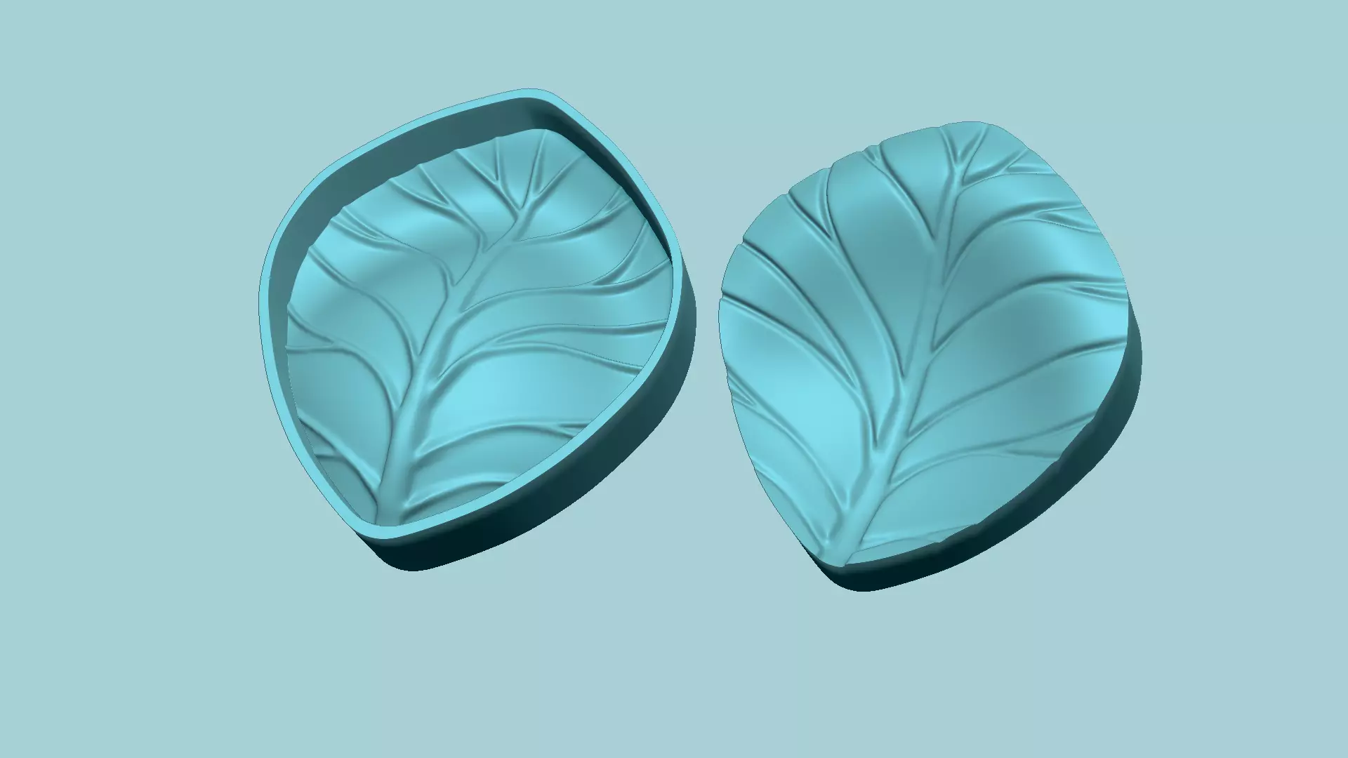Special Leaf - Molding Arrangement EVA Foam Craft 3D print model_0