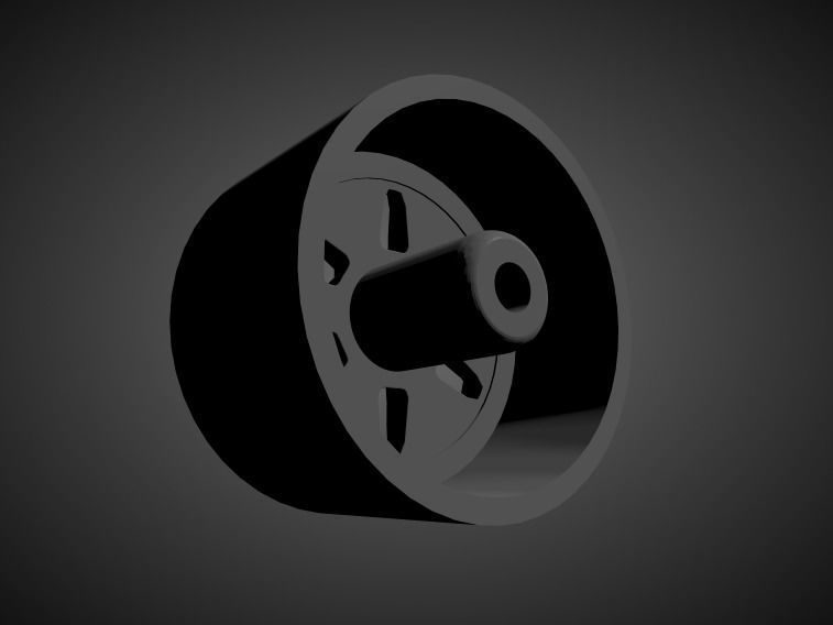 New for 2021 Zoll Mae with tires for Hotwheels 3D print model_1