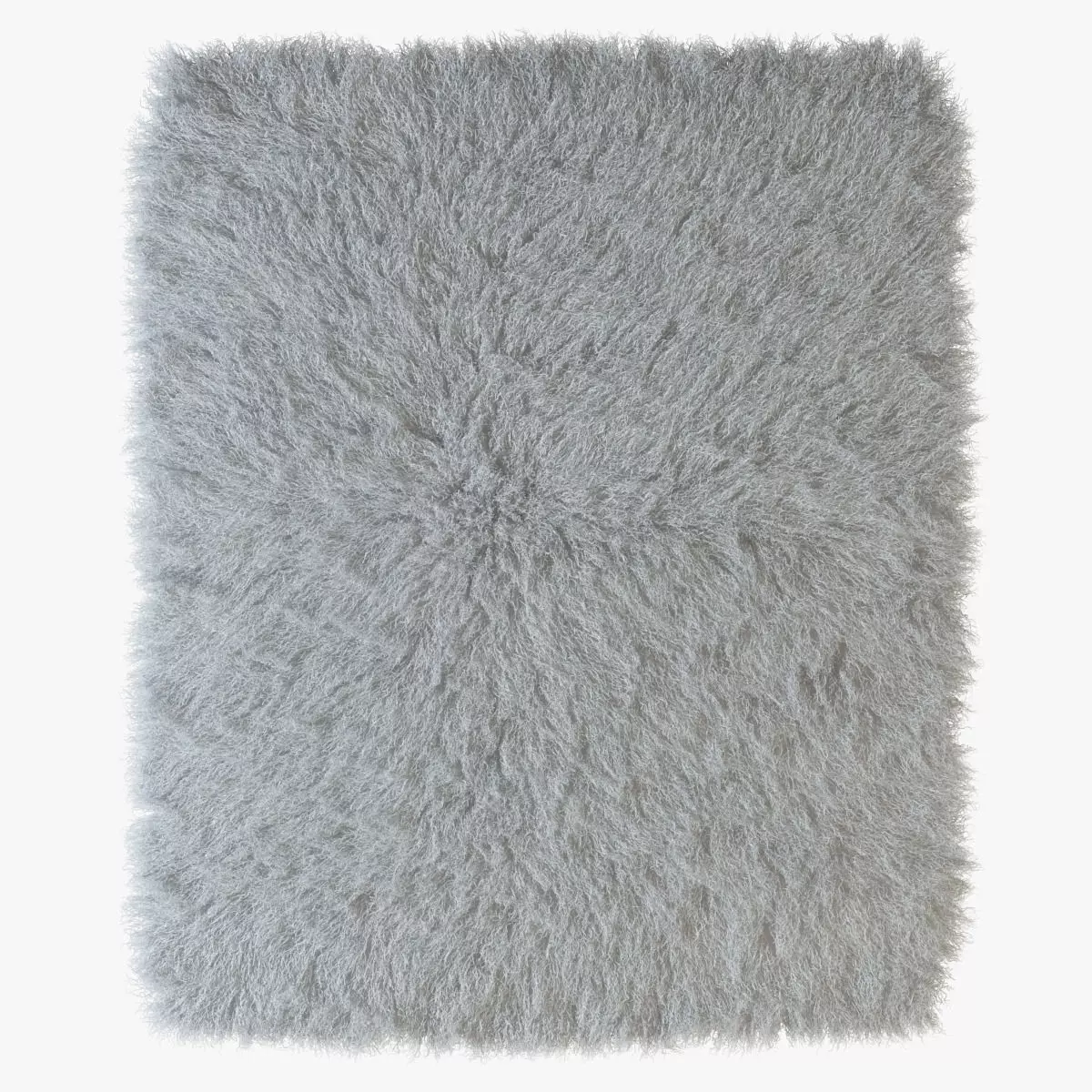 Tibetan sheepskin snow-white 3D model_0