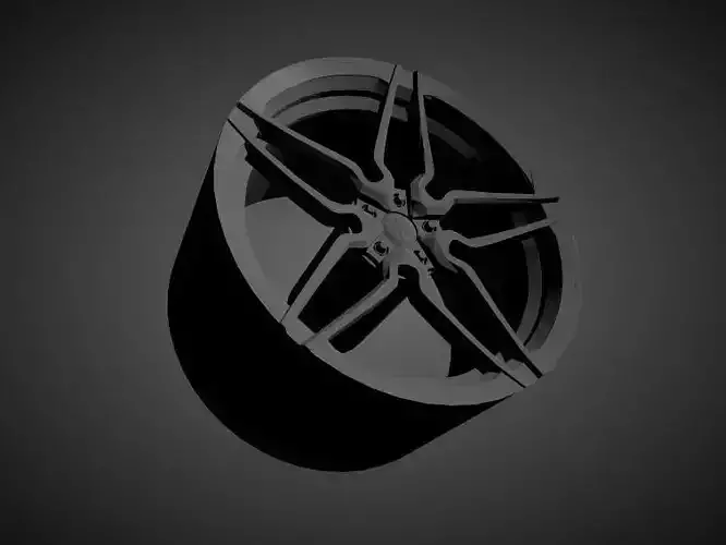 New for 2021 Vossen HC-2 with tires for Hotwheels