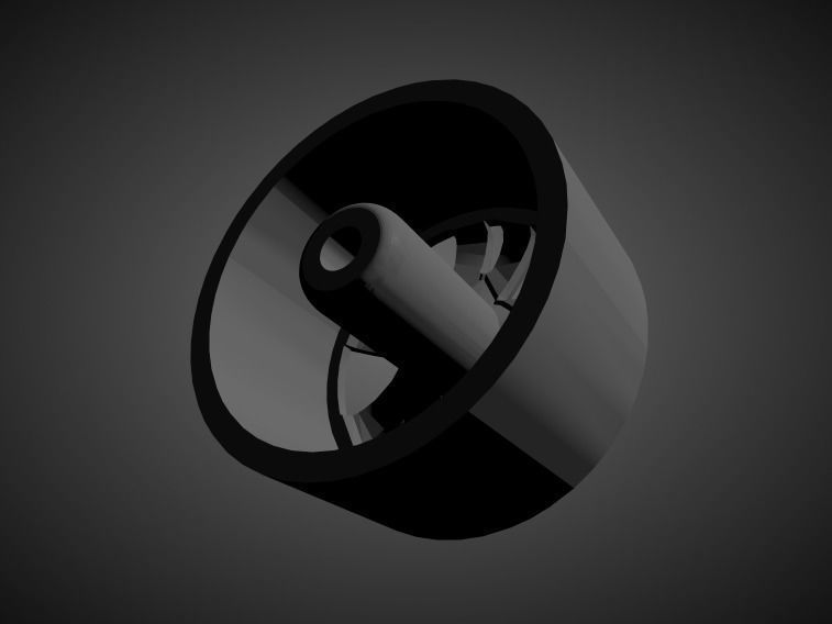 New for 2021 Skoda RS wheels for Hotwheels 3D print model_1