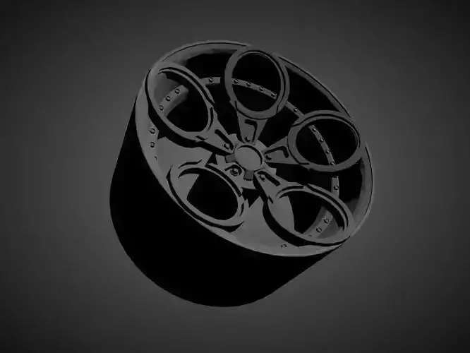 New for 2021 Rotiform ZRH with tires for Hotwheels