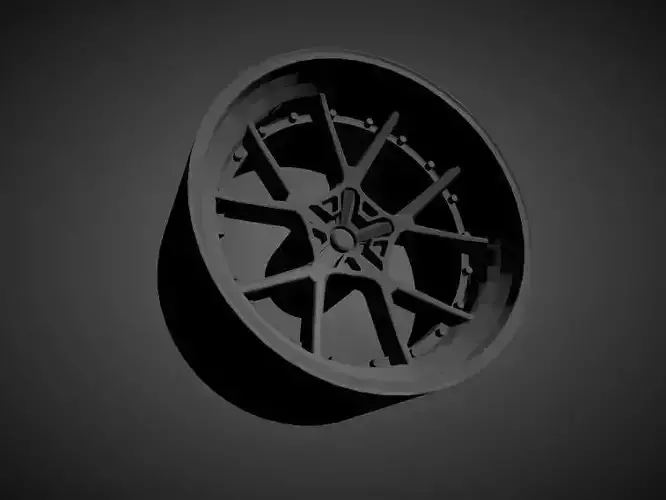 New for 2021 Rotiform KPS with tires for Hotwheels