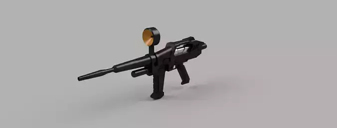 1 PER 10 SCALE RX-78-2 Gundam BEAM RIFLE 3D model 3D