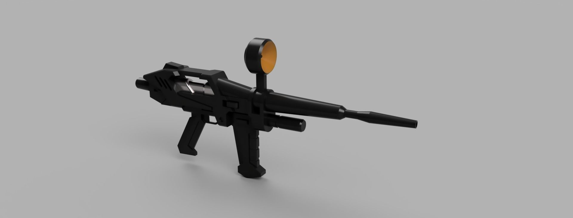 1 PER 10 SCALE RX-78-2 Gundam  BEAM RIFLE 3D print model_2