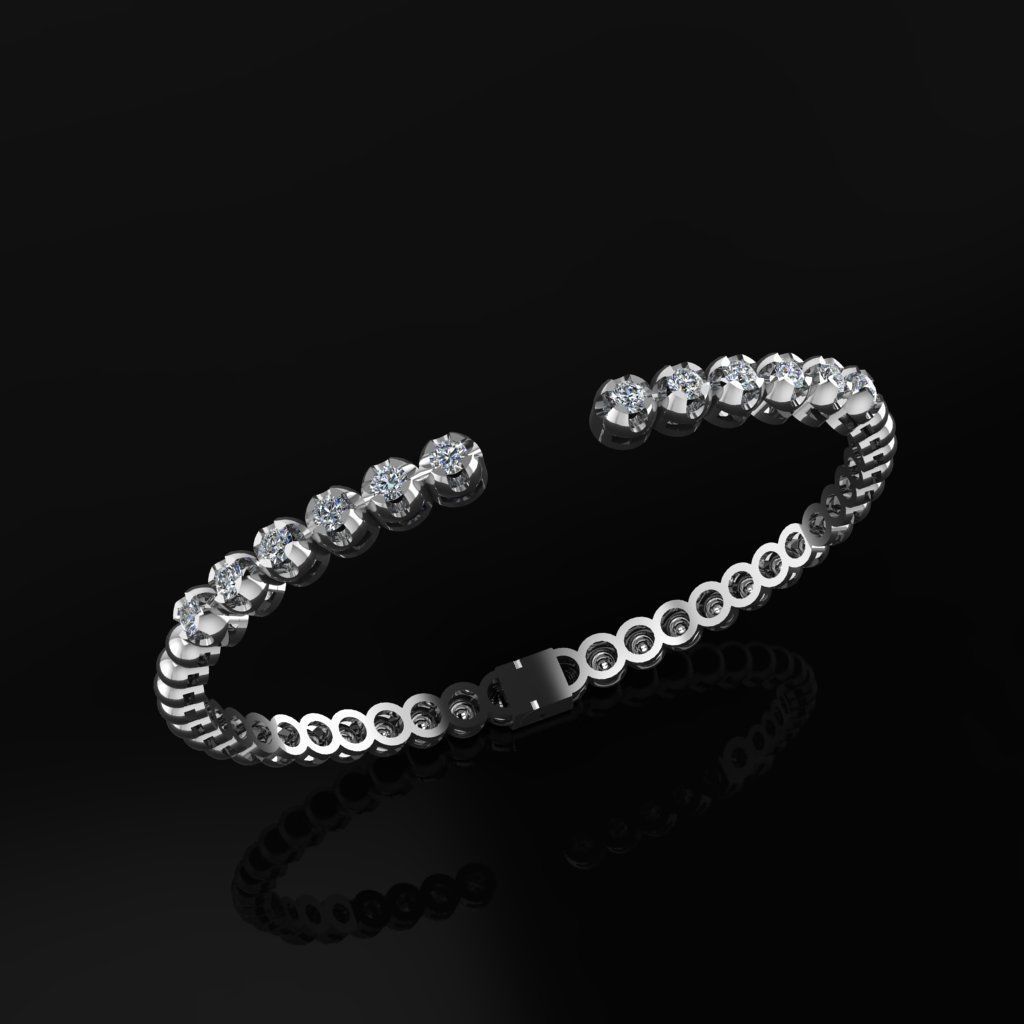 Bracelet 11 3D print model_1