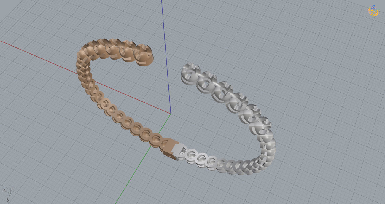Bracelet 11 3D print model_11