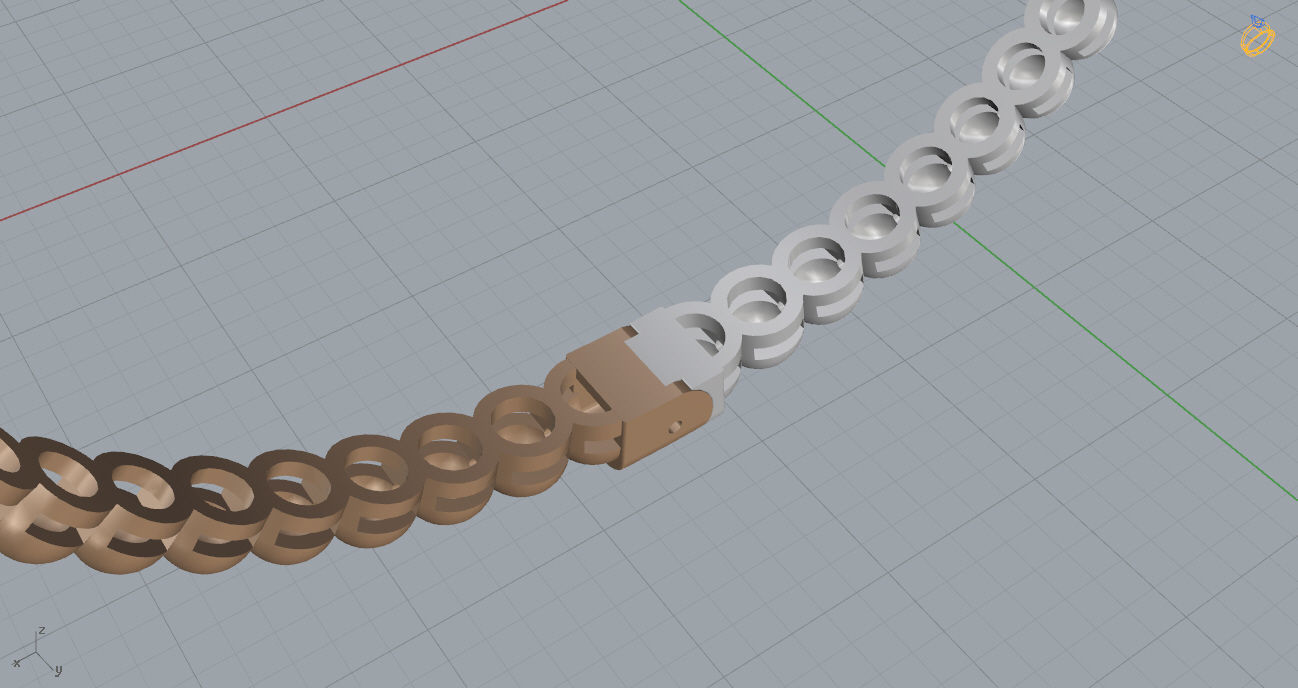 Bracelet 11 3D print model_10