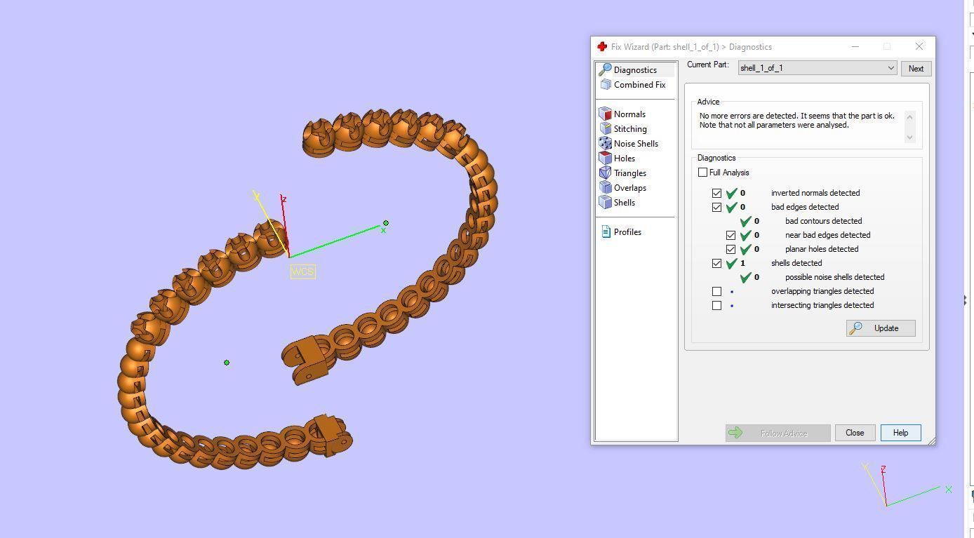 Bracelet 11 3D print model_4