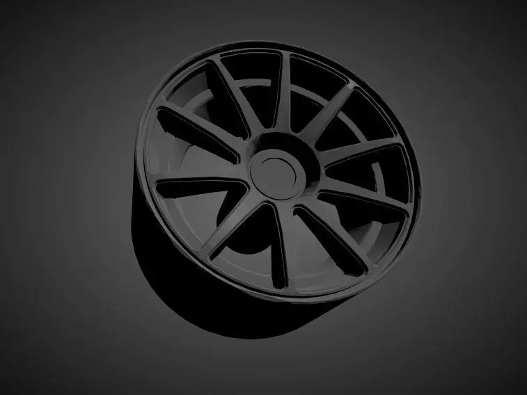 New for 2021 Japan Racing JR11 with tires for Hotwheels 3D print model_0