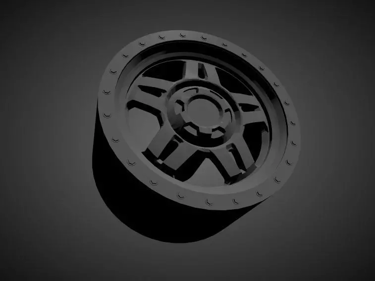 New for 2021 Fuel Anza with offroad tires for Hotwheels 3D print model_0