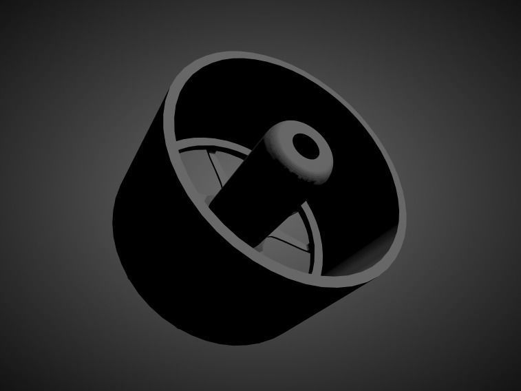 New for 2021 Forgestar CF5V with tires for Hotwheels 3D print model_1