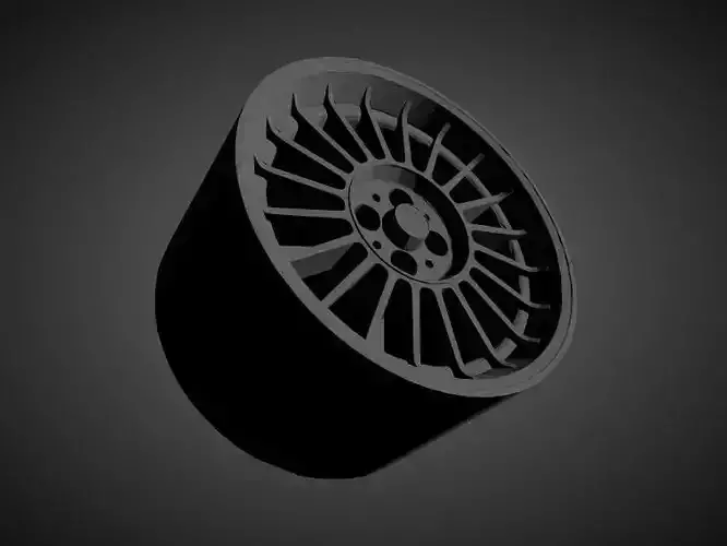 New for 2021 Alpina Felgen 15 Zoll with tires for Hotwheels 3D print model