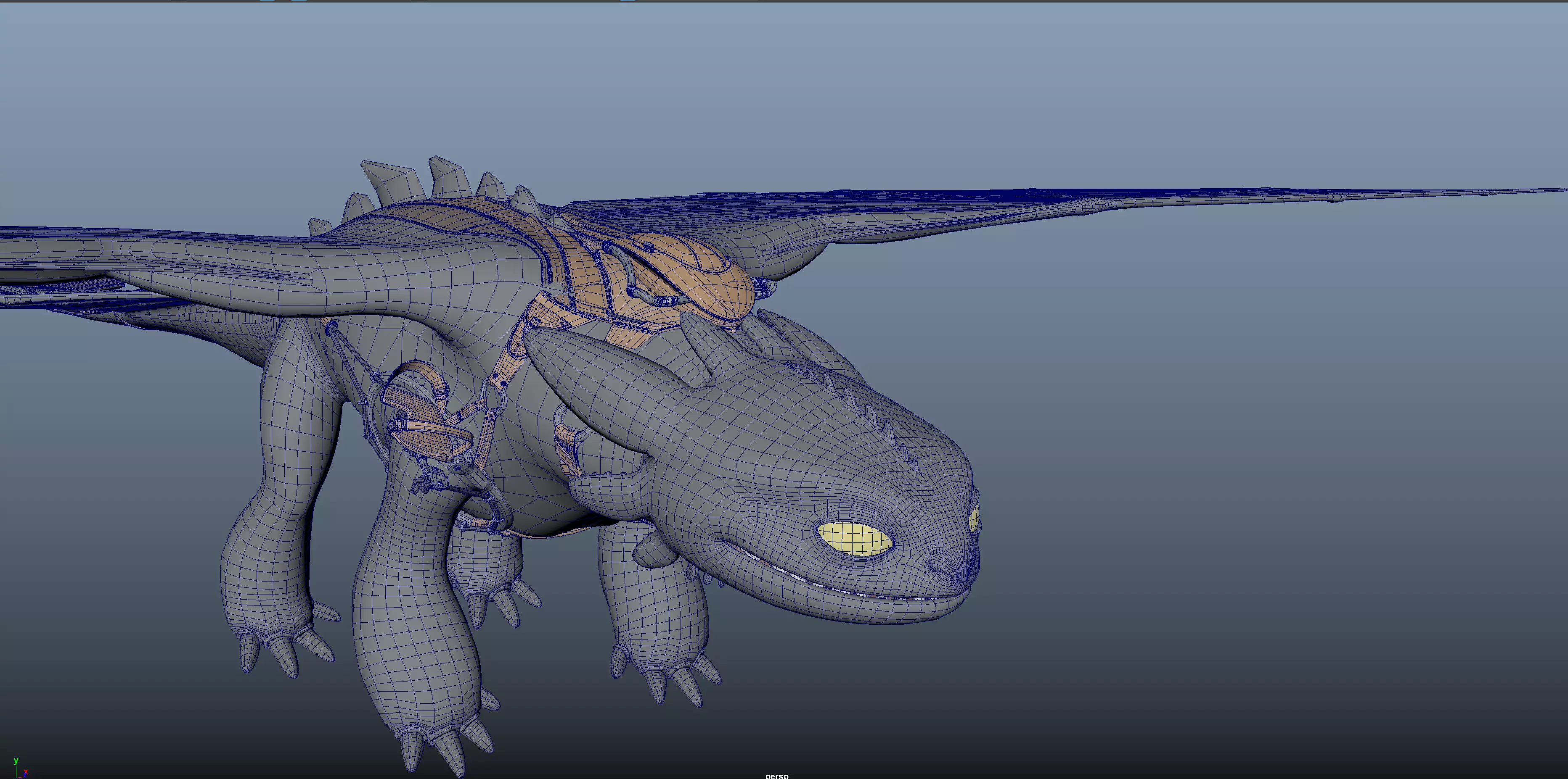 toothless only model 3D model_0