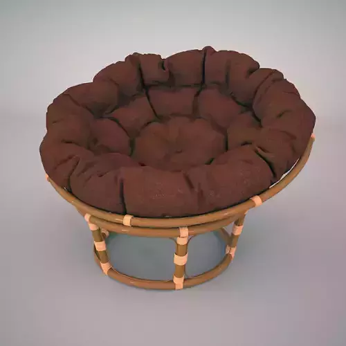 Chair papasan 3D model