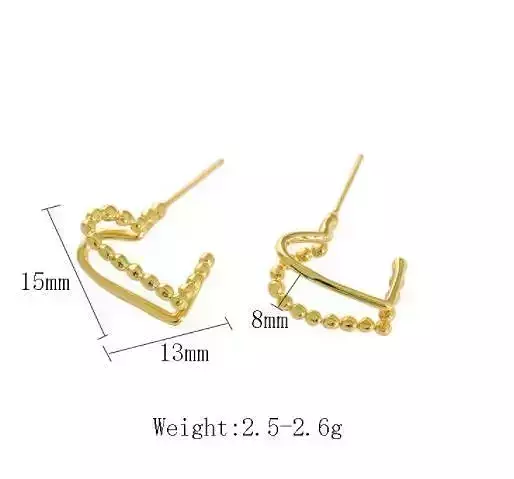 Earring - Gold 3D print model