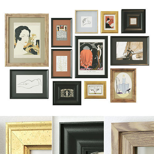 Gallery Wall 49 3D model