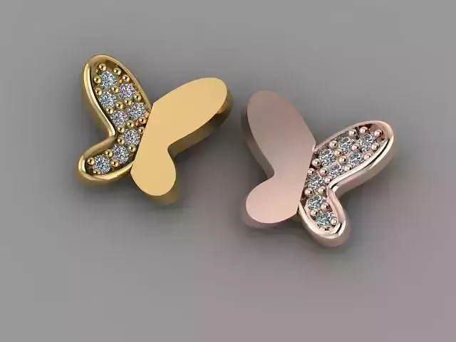 Earring - Gold 3D print model