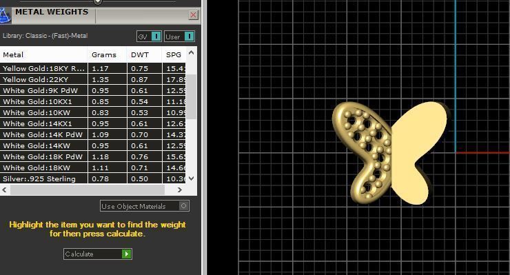 Earring - Gold 3D print model_6