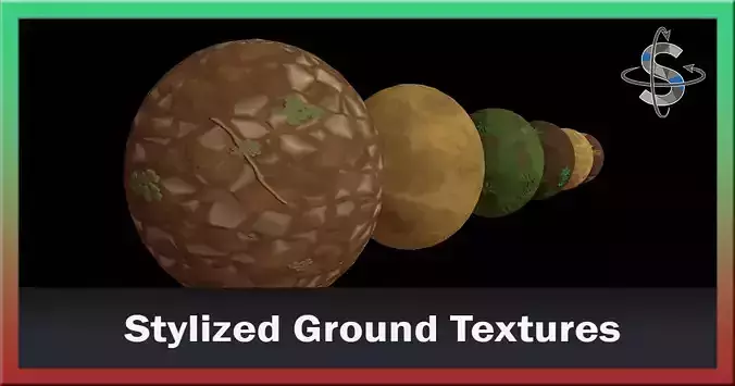 Stylized Ground Textures Pack