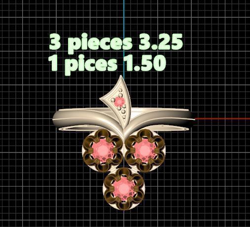 Gold - Ring 3D print model_1