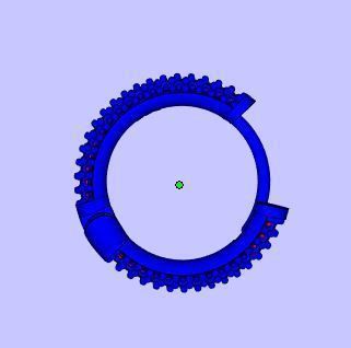 Earring - Gold 3D print model_4