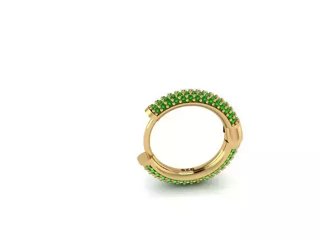 Earring - Gold 3D print model