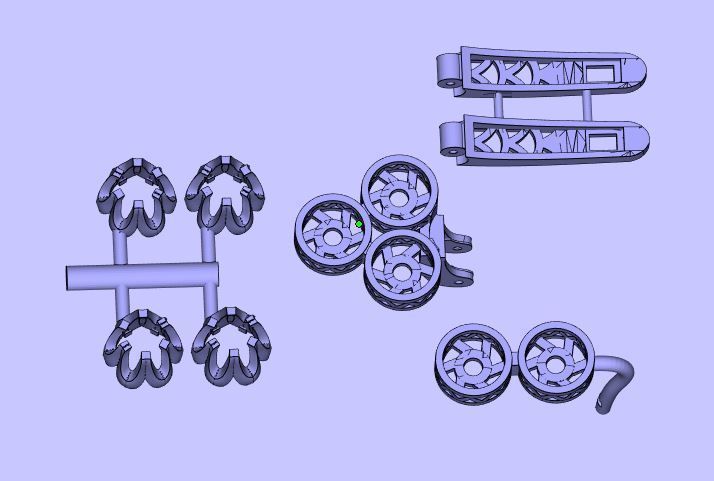 Earring - Gold 3D print model_1