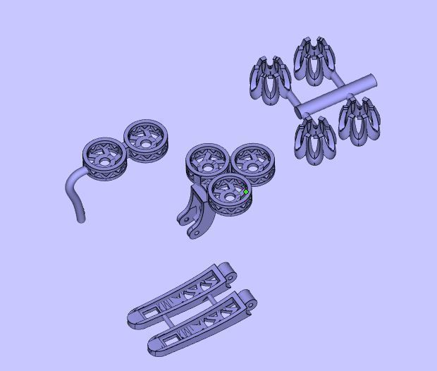 Earring - Gold 3D print model_2