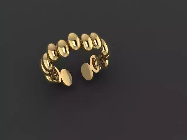 Rings rose gold plated ring