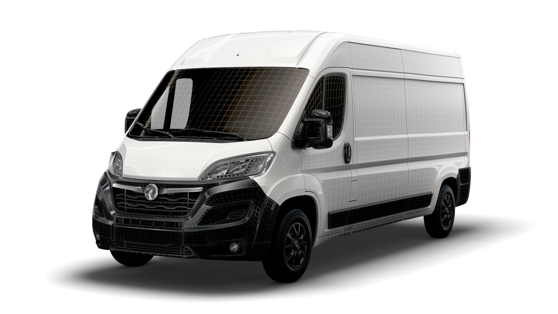 Vauxhall Movano Van L3H2 2022 3D model_20