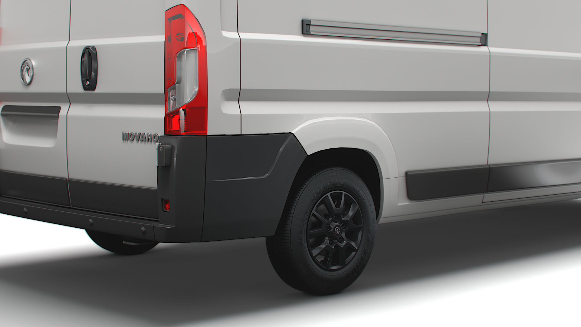 Vauxhall Movano Van L3H2 2022 3D model_11