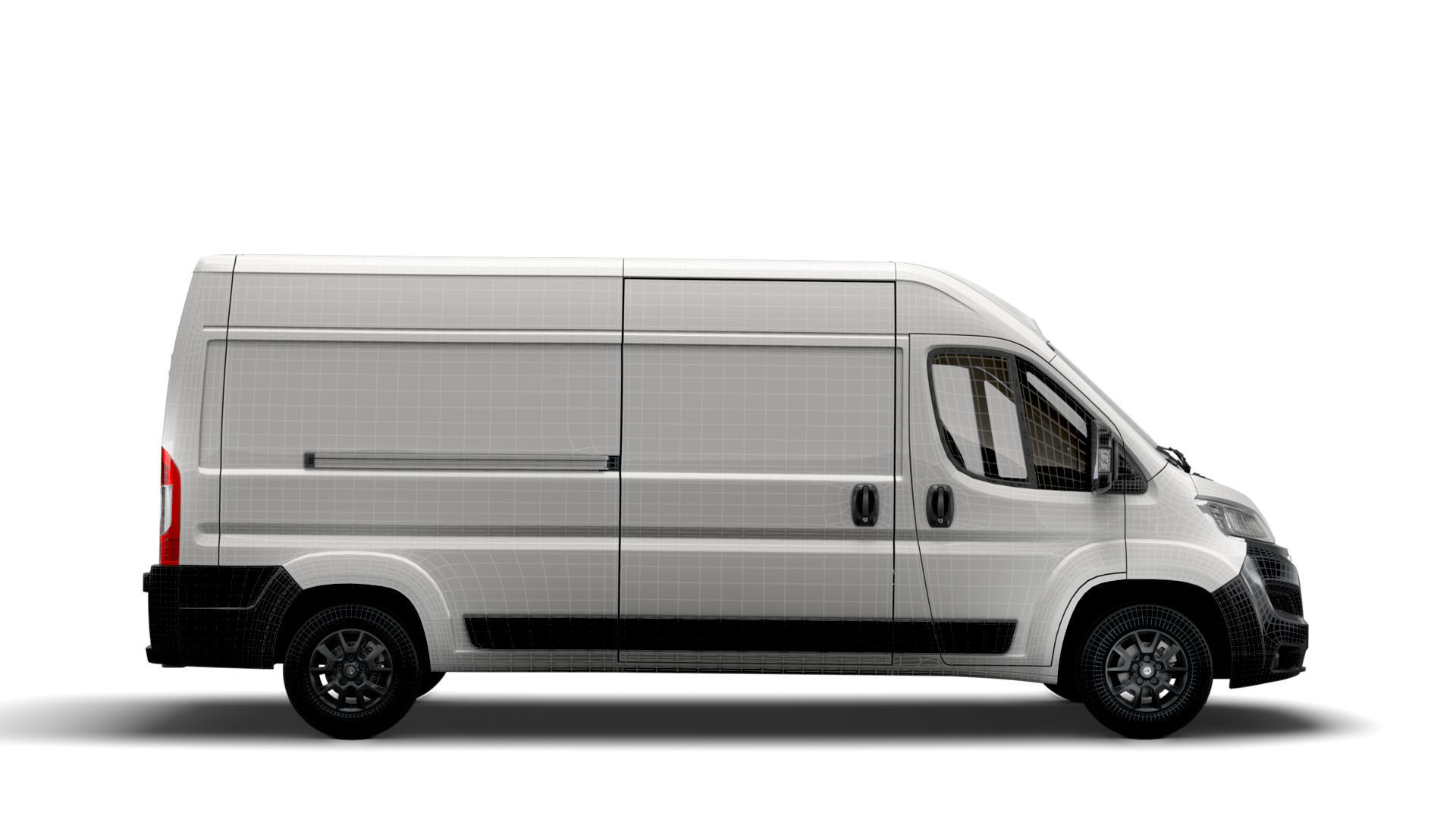 Vauxhall Movano Van L3H2 2022 3D model_13