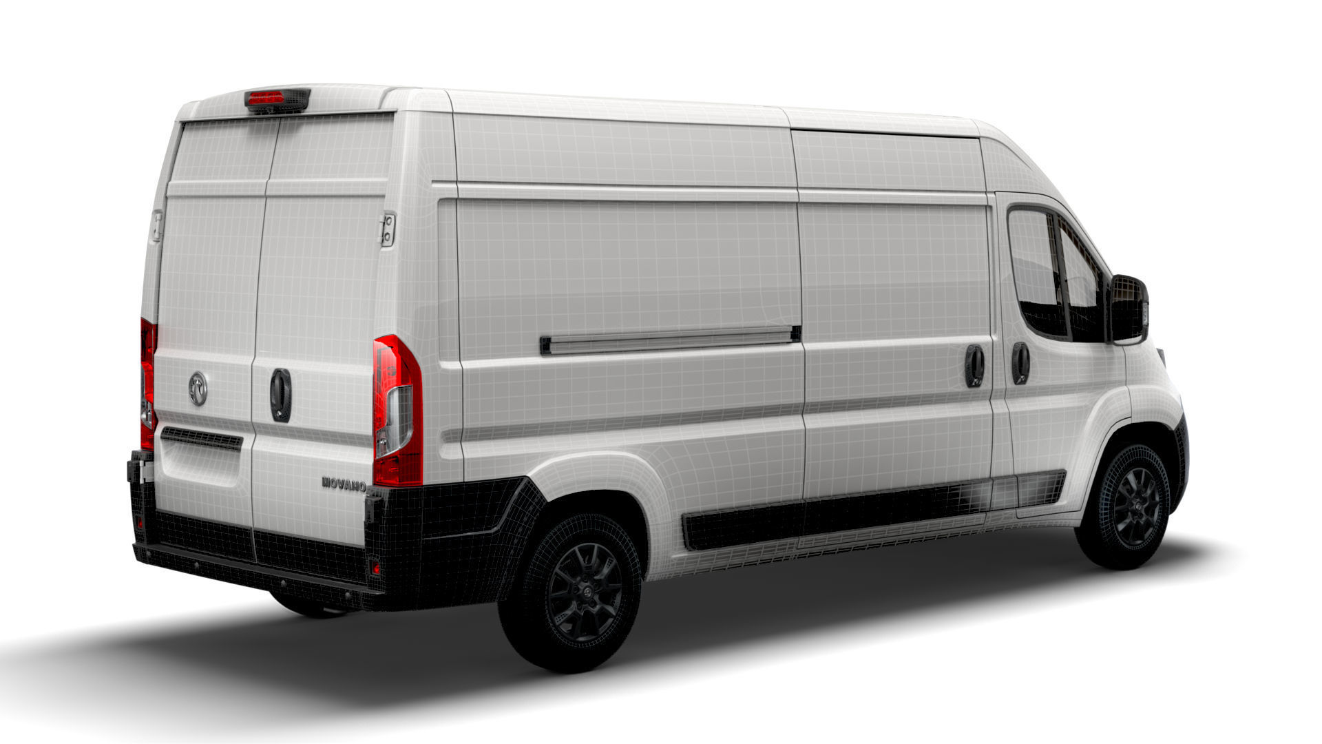 Vauxhall Movano Van L3H2 2022 3D model_14