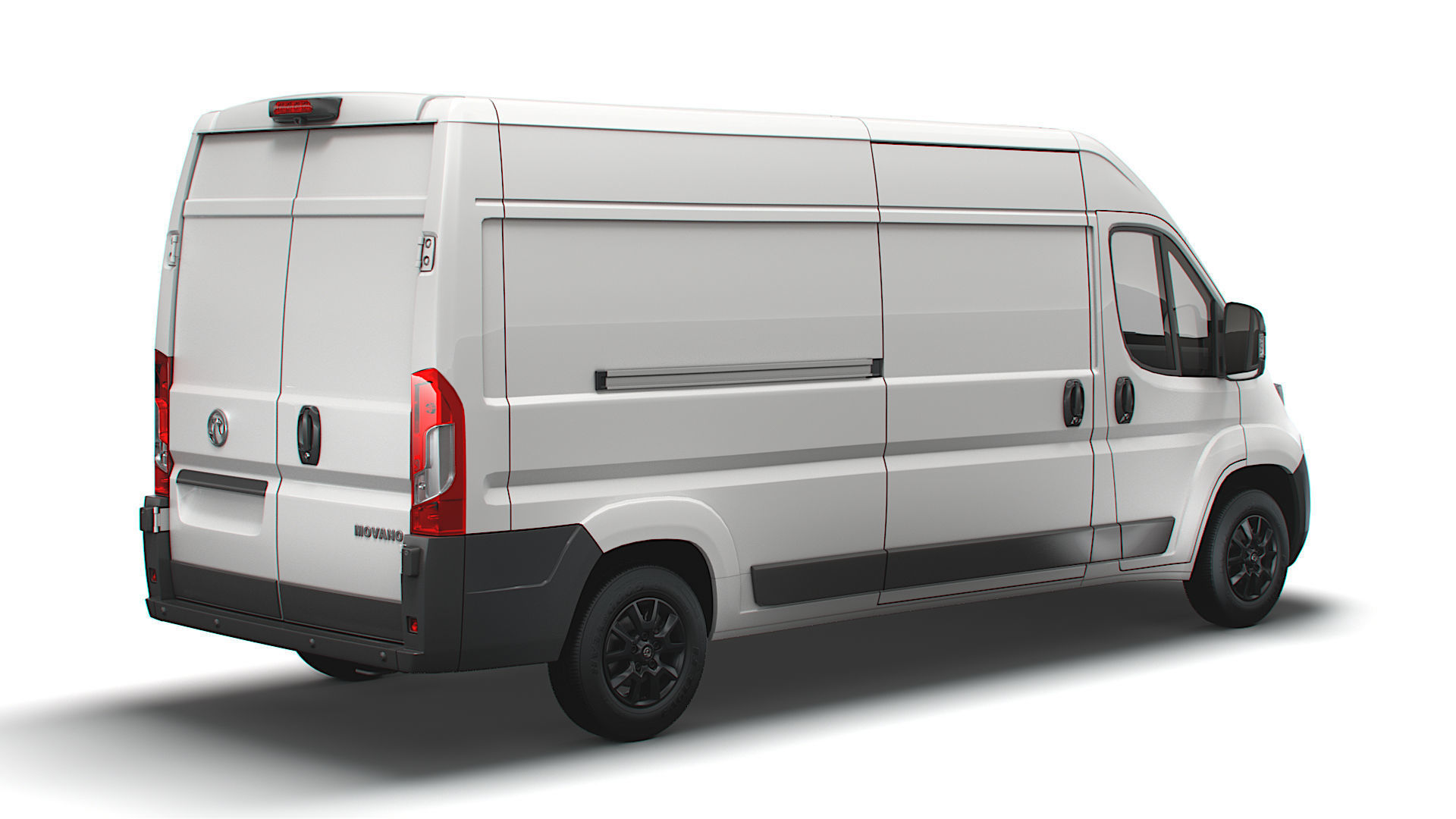 Vauxhall Movano Van L3H2 2022 3D model_2