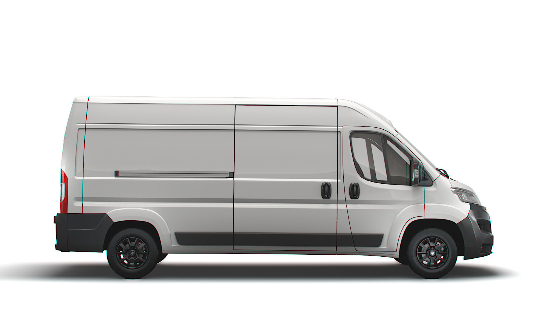 Vauxhall Movano Van L3H2 2022 3D model_1