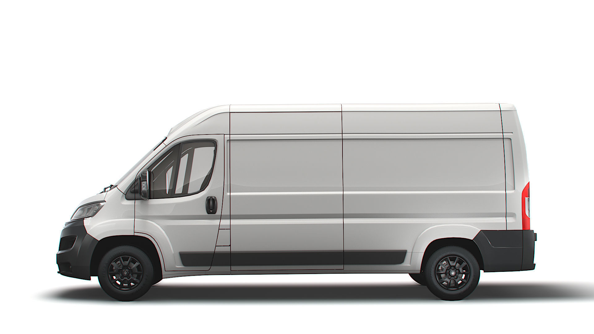 Vauxhall Movano Van L3H2 2022 3D model_4