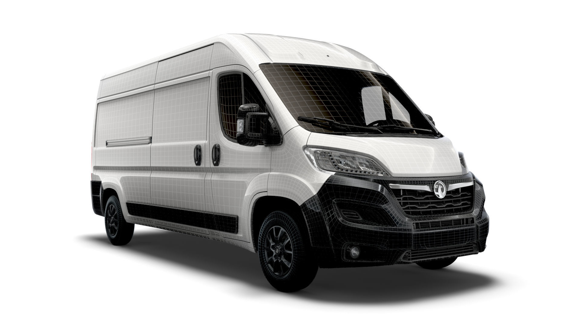 Vauxhall Movano Van L3H2 2022 3D model_12