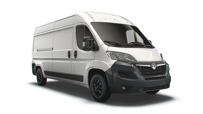 Vauxhall Movano Van L3H2 2022 3D model