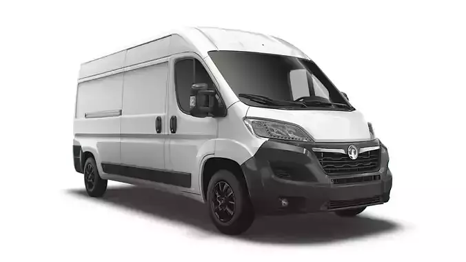 Vauxhall Movano Van L3H2 2022 3D model