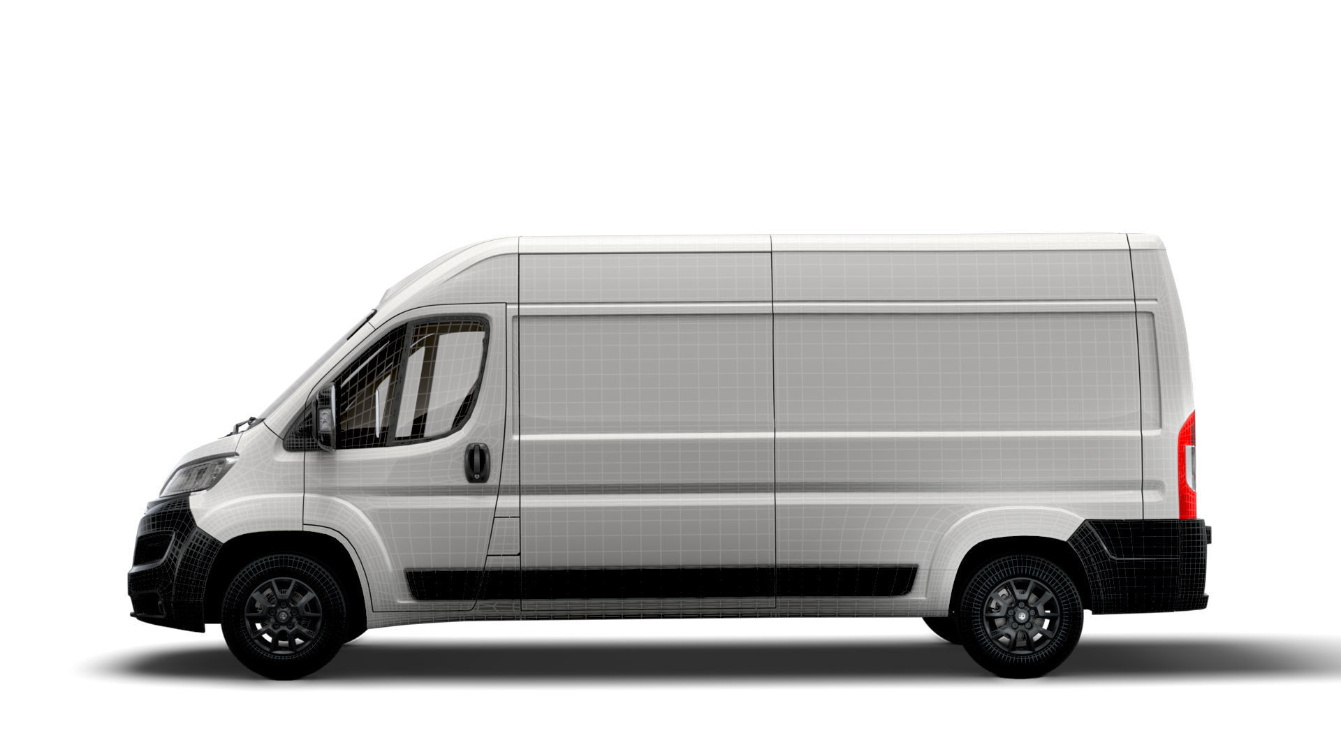 Vauxhall Movano Van L3H2 2022 3D model_16