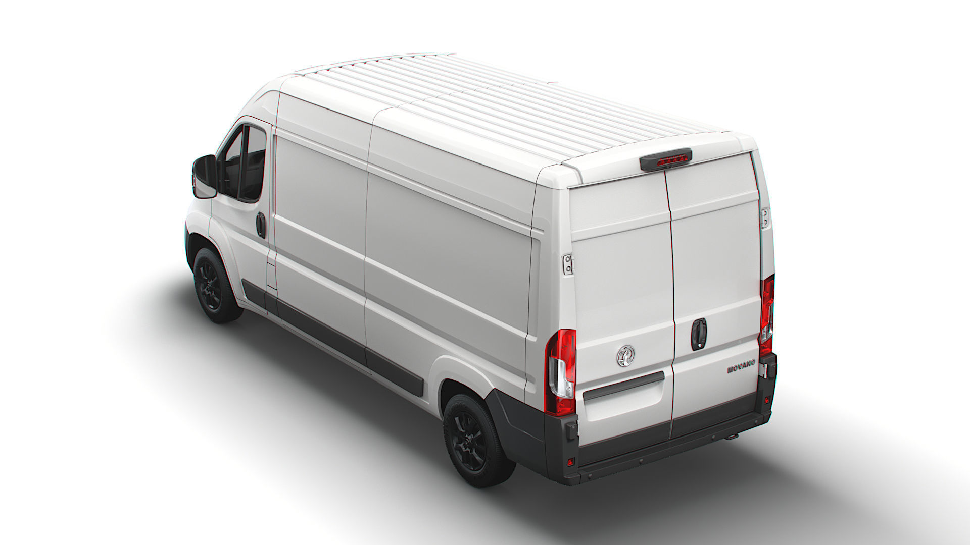 Vauxhall Movano Van L3H2 2022 3D model_3