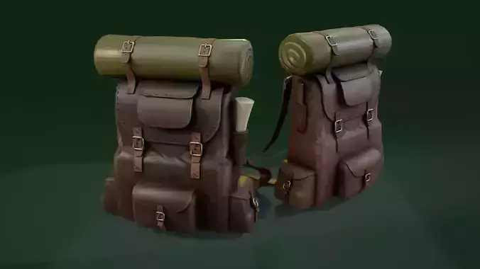 Stylized Travelers Backpack