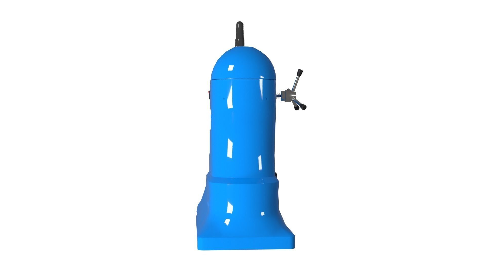 Ice shaver Low-poly 3D model_8