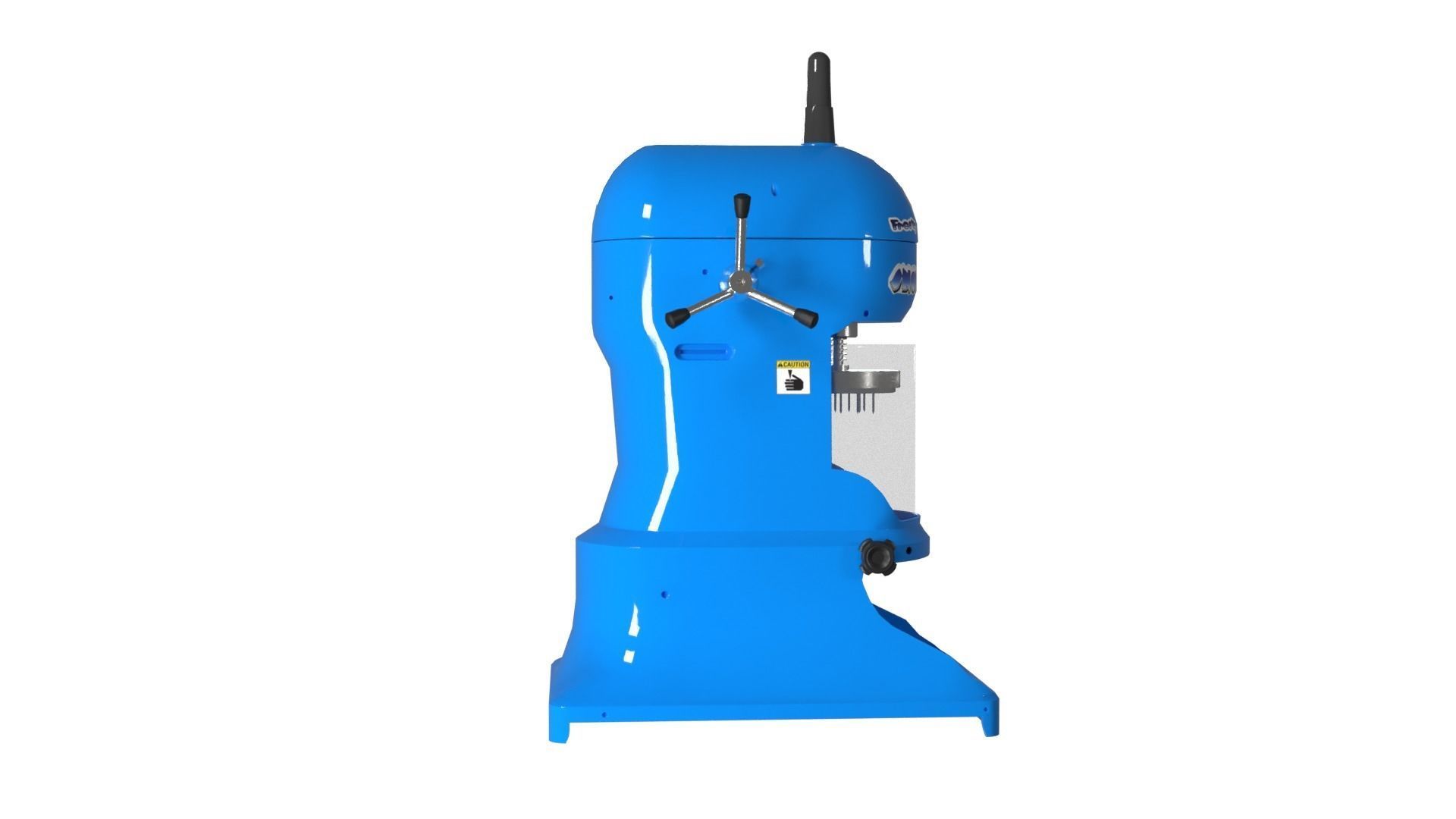 Ice shaver Low-poly 3D model_11