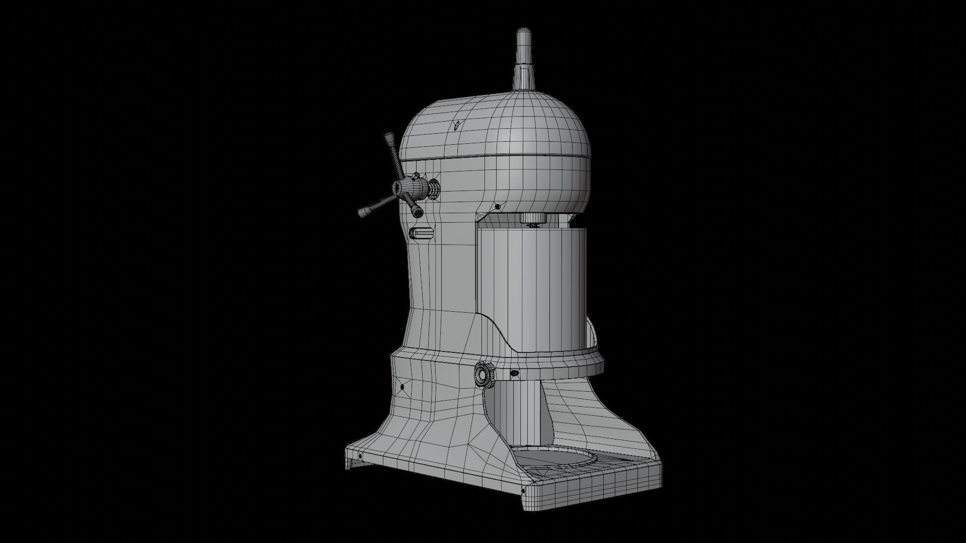 Ice shaver Low-poly 3D model_18