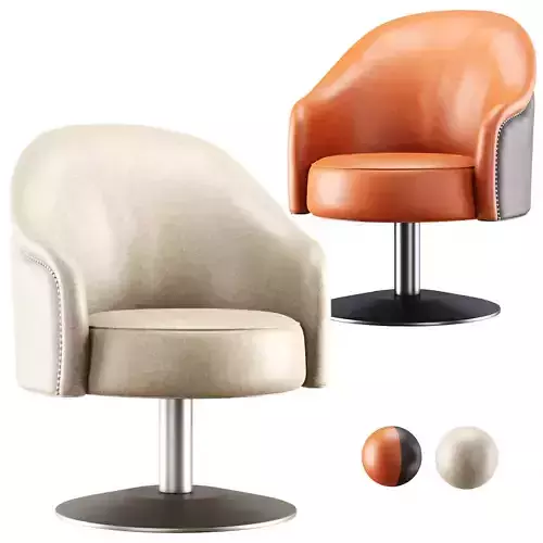 Amanda leather armchair 