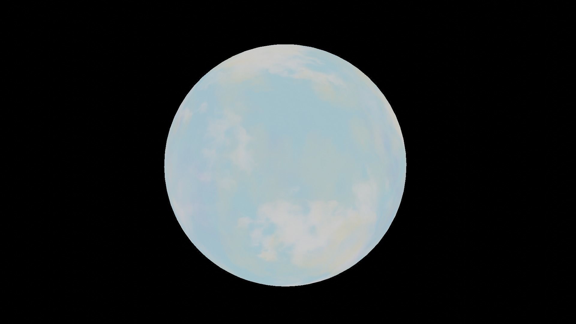 HDRI Panoramic Sky - 360 - bright day Low-poly 3D model_9