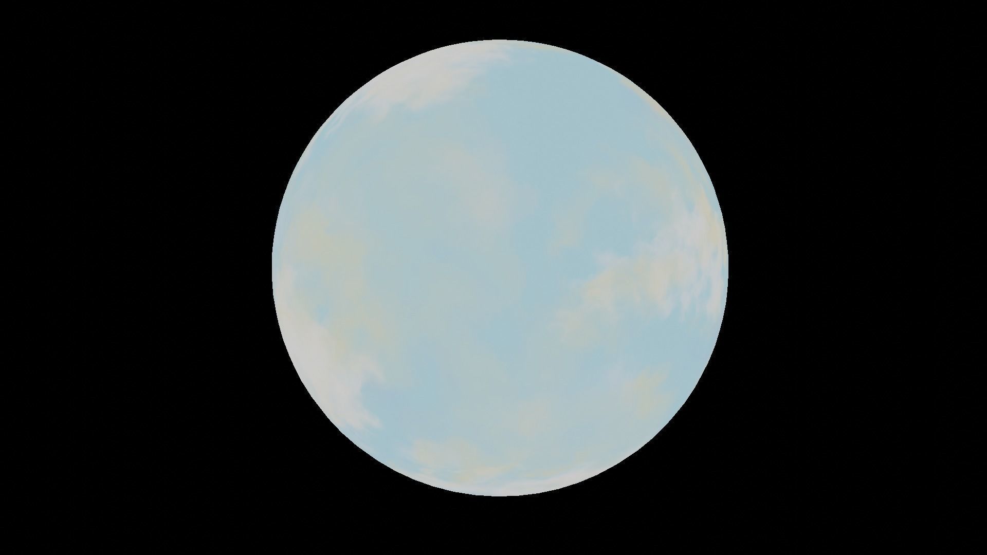 HDRI Panoramic Sky - 360 - bright day Low-poly 3D model_11