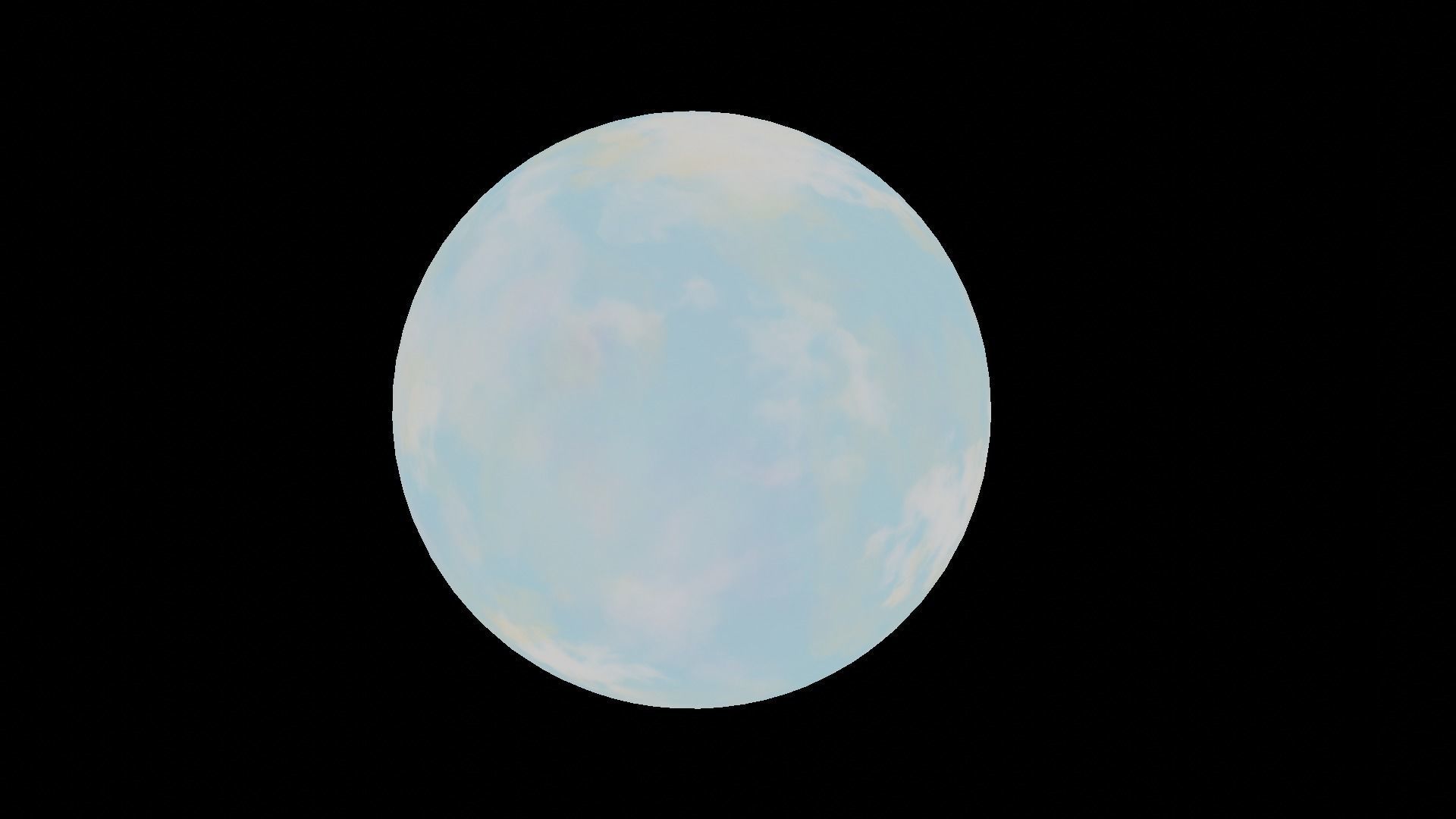 HDRI Panoramic Sky - 360 - bright day Low-poly 3D model_5